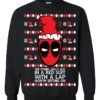 Friends Jesus Santa Claus Ugly Christmas Sweater