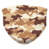 Camouflage Pattern Camo Yellow Military Face Mask