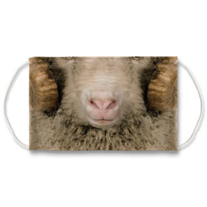 Aries Face Ram Farm Animal Farmer Face Mask