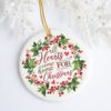 A Great Big Socially Distanced Hug Heart Decorative Ornament – Funny Holiday Gift