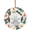 There Is Some Hos In This House Ho Ho Hos Santa Claus Funny Holiday Gift Christmas Ornament