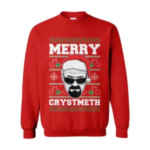 Merry Crystmeth Walter White Ugly Christmas Sweater Merry Crystmeth Walter White Ugly Christmas Sweater