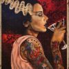 Some Girls Are Just Born With Horses And Dogs In Their Souls Vintage Poster, Canvas