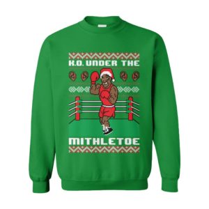 K.O. Under The Mithletoe Iron Mike Tyson Lisp Boxing Fighter Heavyweight Chrithmith Punch Out Ugly Christmas Sweater K.O. Under The Mithletoe Iron Mike Tyson Lisp Boxing Fighter Heavyweight Chrithmith Punch Out Ugly Christmas Sweater