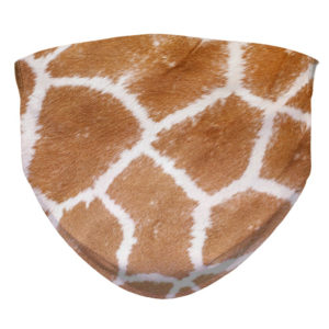 Giraffe Fur Pattern Wild Animal Africa Face Mask