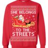 Santa Is Fake Unicorns Are Real Ugly Christmas Sweater