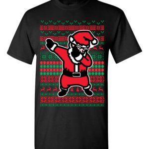 Dancing Dab Dabbing Santa Ugly Christmas Sweater