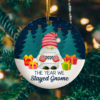 2020 the Year We All Stayed Home Quarantined Decorative Christmas Ornament – Funny Holiday Gift