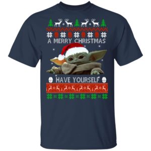 Baby Yoda A Merry Christmas Have Yourself Ugly Christmas Sweater