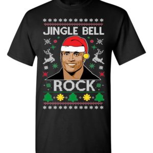 The Rock Jingle Bell Rock Ugly Christmas Sweater