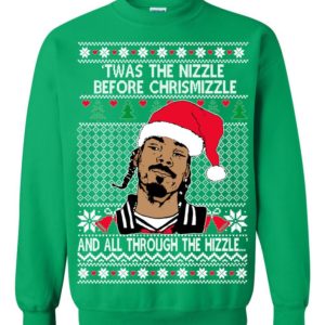 Snoop Dog Fo Shizzle Dizzle Ugly Christmas Sweater