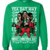 Meme Ight Imma Head Out Ugly Christmas Sweater