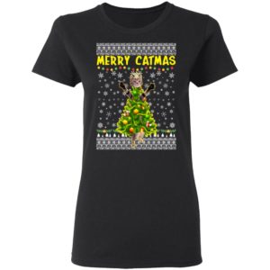 Merry Catmas - Kitten Kitty Ugly Christmas Sweater