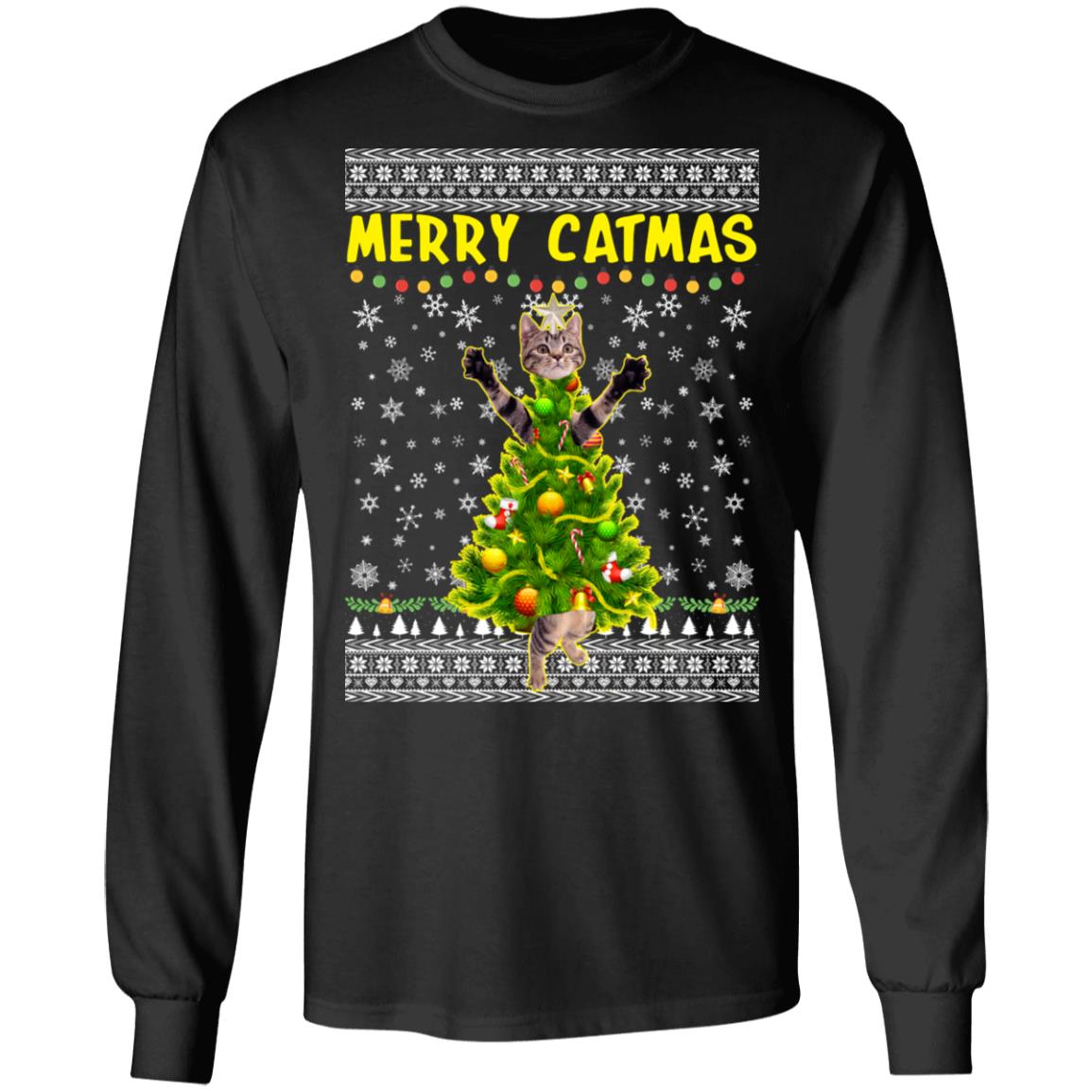 Merry Catmas – Kitten Kitty Ugly Christmas Sweater Merry Catmas – Kitten Kitty Ugly Christmas Sweater