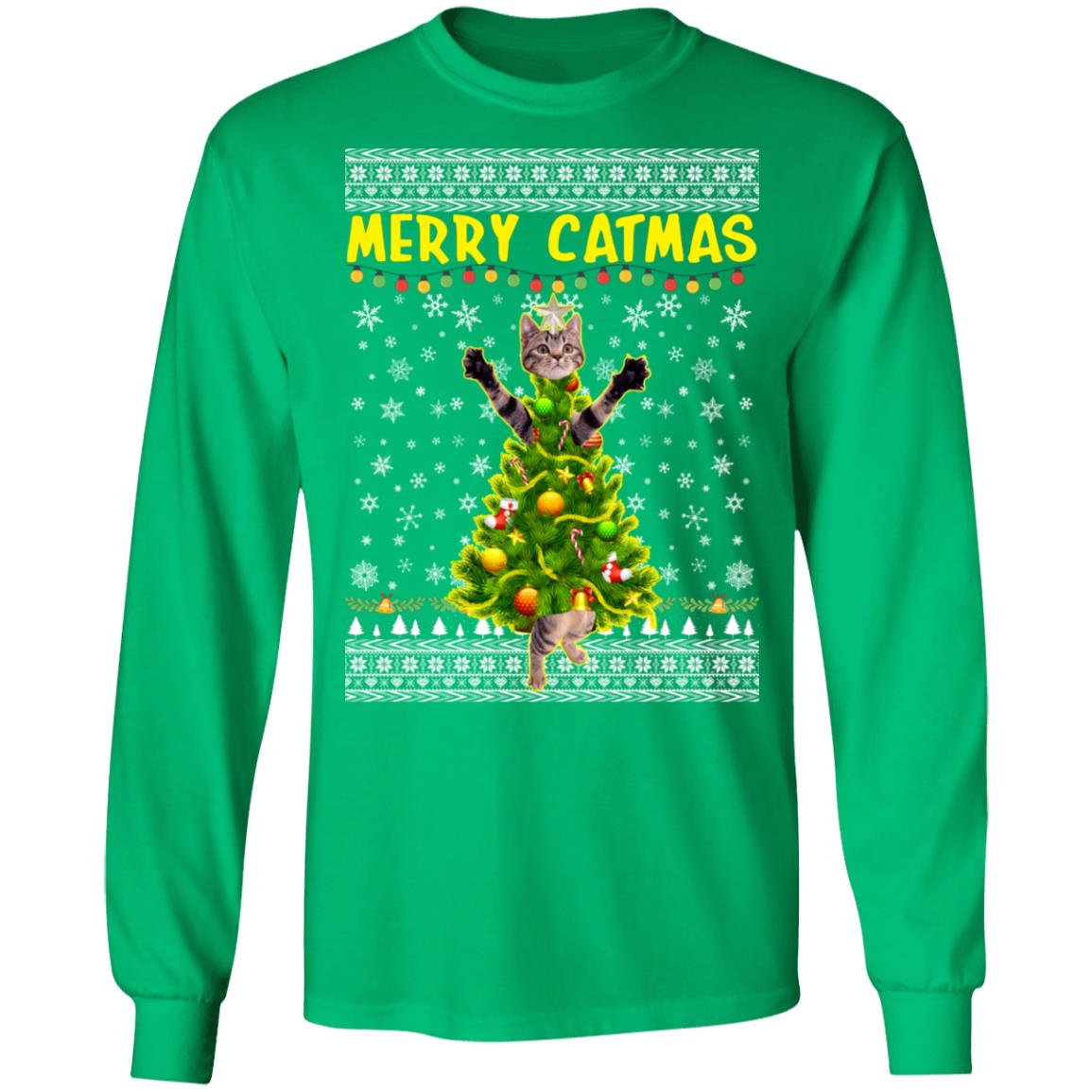 Merry Catmas – Kitten Kitty Ugly Christmas Sweater Merry Catmas – Kitten Kitty Ugly Christmas Sweater