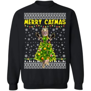 Merry Catmas - Kitten Kitty Ugly Christmas Sweater