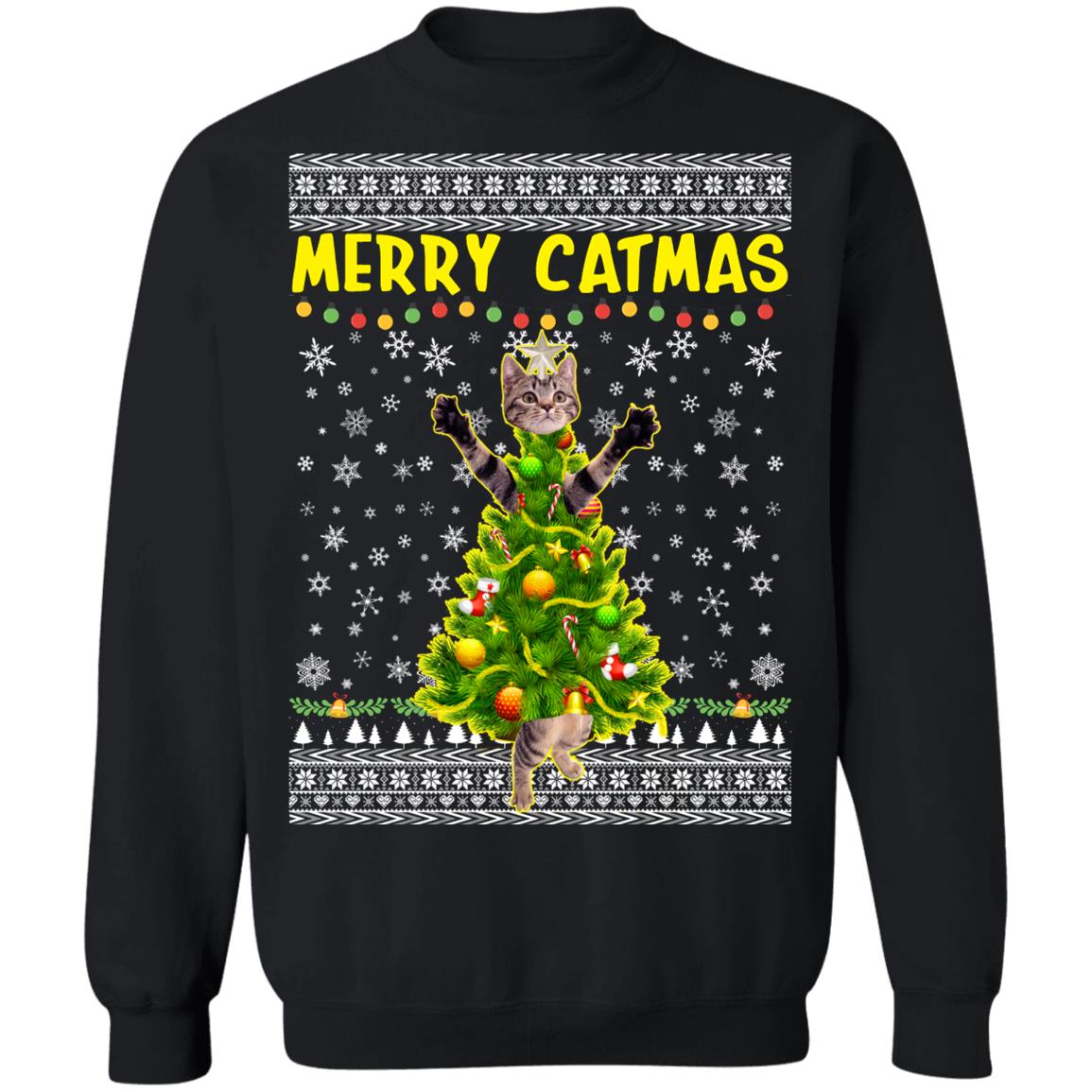 Merry Catmas – Kitten Kitty Ugly Christmas Sweater Merry Catmas – Kitten Kitty Ugly Christmas Sweater
