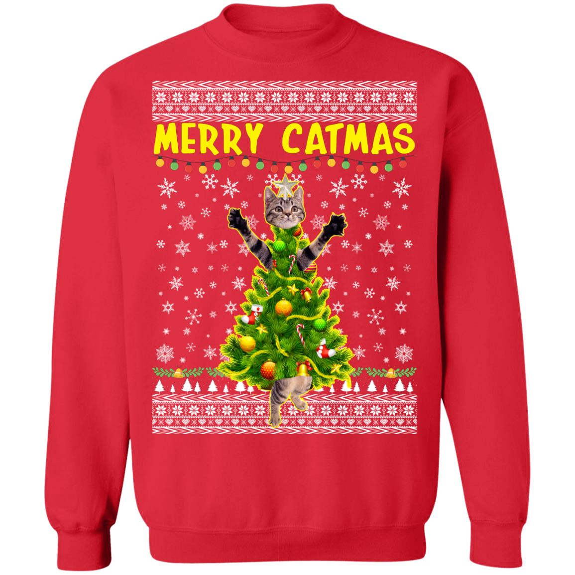 Merry Catmas – Kitten Kitty Ugly Christmas Sweater Merry Catmas – Kitten Kitty Ugly Christmas Sweater