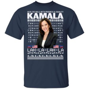 Deck The Halls With Progress And Equality Kamala Lah La Christmas Sweater