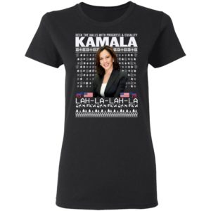 Deck The Halls With Progress And Equality Kamala Lah La Christmas Sweater