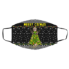 Merry Christmas Santa Claus Exposing Himself Ugly Christmas Face Mask