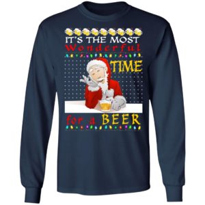 It's The Most Wonderful Time For A Beer Ugly Christmas Sweater