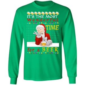 It's The Most Wonderful Time For A Beer Ugly Christmas Sweater