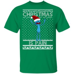 Mr Meeseeks Christmas Is Pain Ugly Christmas Sweater