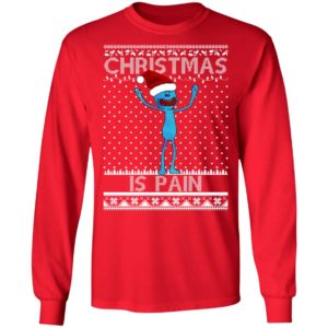Mr Meeseeks Christmas Is Pain Ugly Christmas Sweater