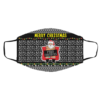 Mike Tyson Merry Chrithmith Ugly Christmas Face Mask