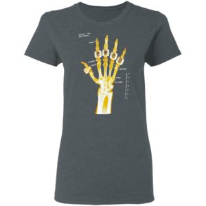 Kobe Bryant hand gold rings x-ray T-shirt, LS, Hoodie