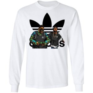 Notorious B.I.G Tupac Shakur Adidas T-Shirt, LS, Hoodie