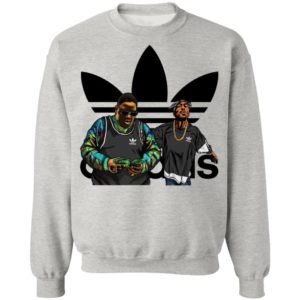 Notorious B.I.G Tupac Shakur Adidas T-Shirt, LS, Hoodie