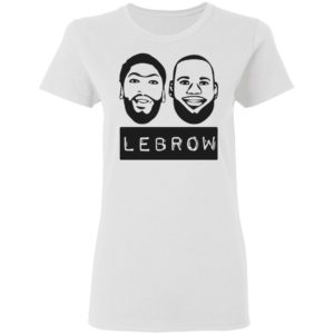 LeBron James and Anthony Davis Lebron T-shirt