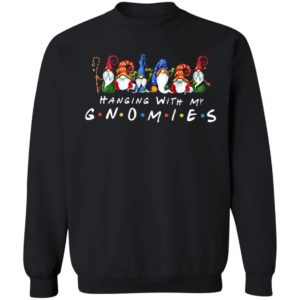 Hanging With My Gnomies Christmas Shirt, Sweatshirt