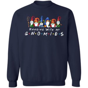 Hanging With My Gnomies Christmas Shirt, Sweatshirt