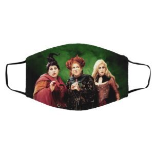Hocus Pocus Sanderson Sisters Halloween face mask