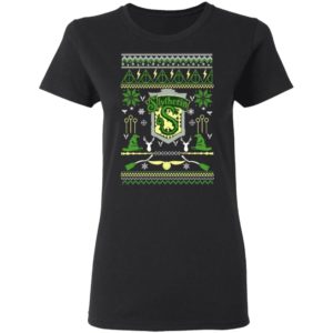 Harry Potter Slytherin Ugly Christmas Sweater, Long Sleeve