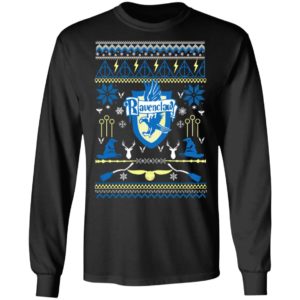 Harry Potter Ravenclaw Ugly Christmas Sweater, Long Sleeve