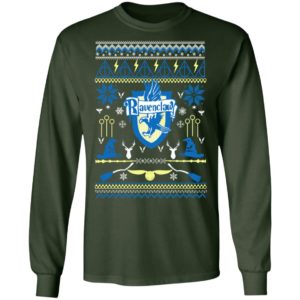 Harry Potter Ravenclaw Ugly Christmas Sweater, Long Sleeve