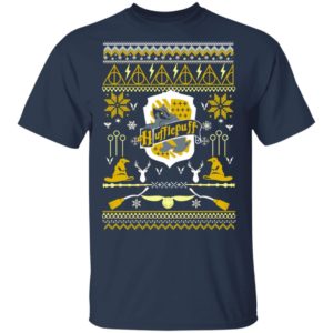 Harry Potter Hufflepuff Ugly Christmas Sweater, Long Sleeve
