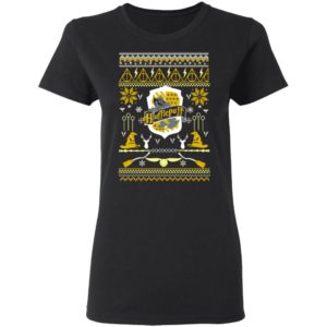 Harry Potter Hufflepuff Ugly Christmas Sweater, Long Sleeve