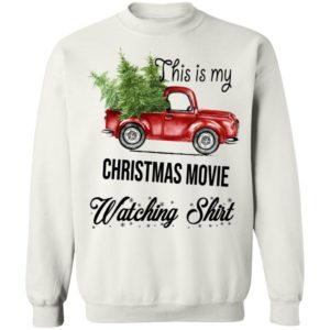 This Is My Christmas Movie Watching Sweatshirt, Long Sleeve