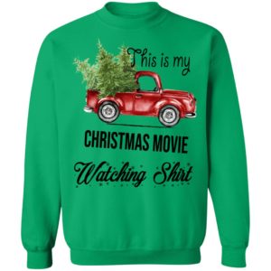 This Is My Christmas Movie Watching Sweatshirt, Long Sleeve