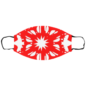 Xmas snowflake Face Mask