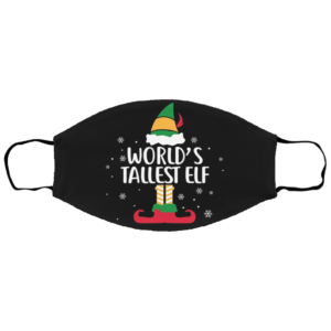 World’s Tallest Elf Christmas Face Mask