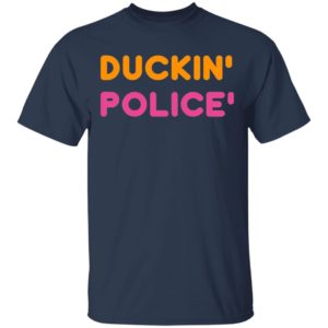 Duckin Police shirt, long sleeve