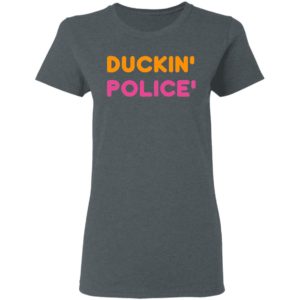 Duckin Police shirt, long sleeve