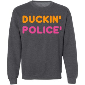Duckin Police shirt, long sleeve
