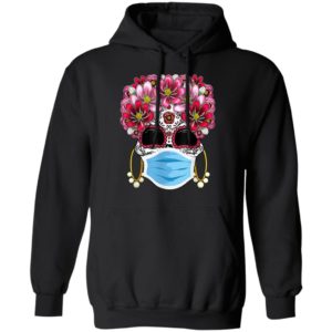 Dia De Los Muertos 2020 Face Mask Day Of The Dead Skull T-Shirt